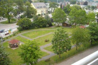 Aussicht vom Balkon