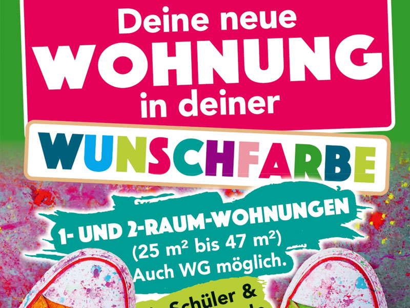 Wohnung in deiner Wunschfarbe