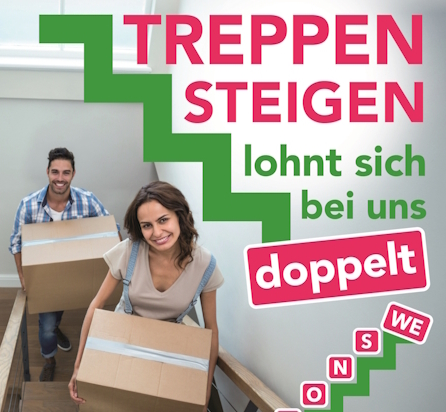 Treppen steigen lohnt sich
