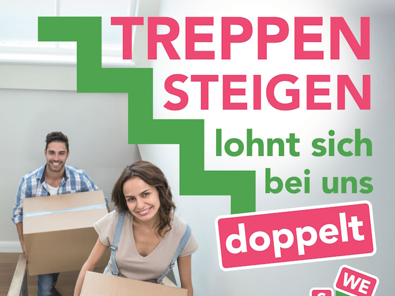 Treppen steigen lohnt sich